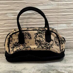 Sailor Jerry tattoo print small purse